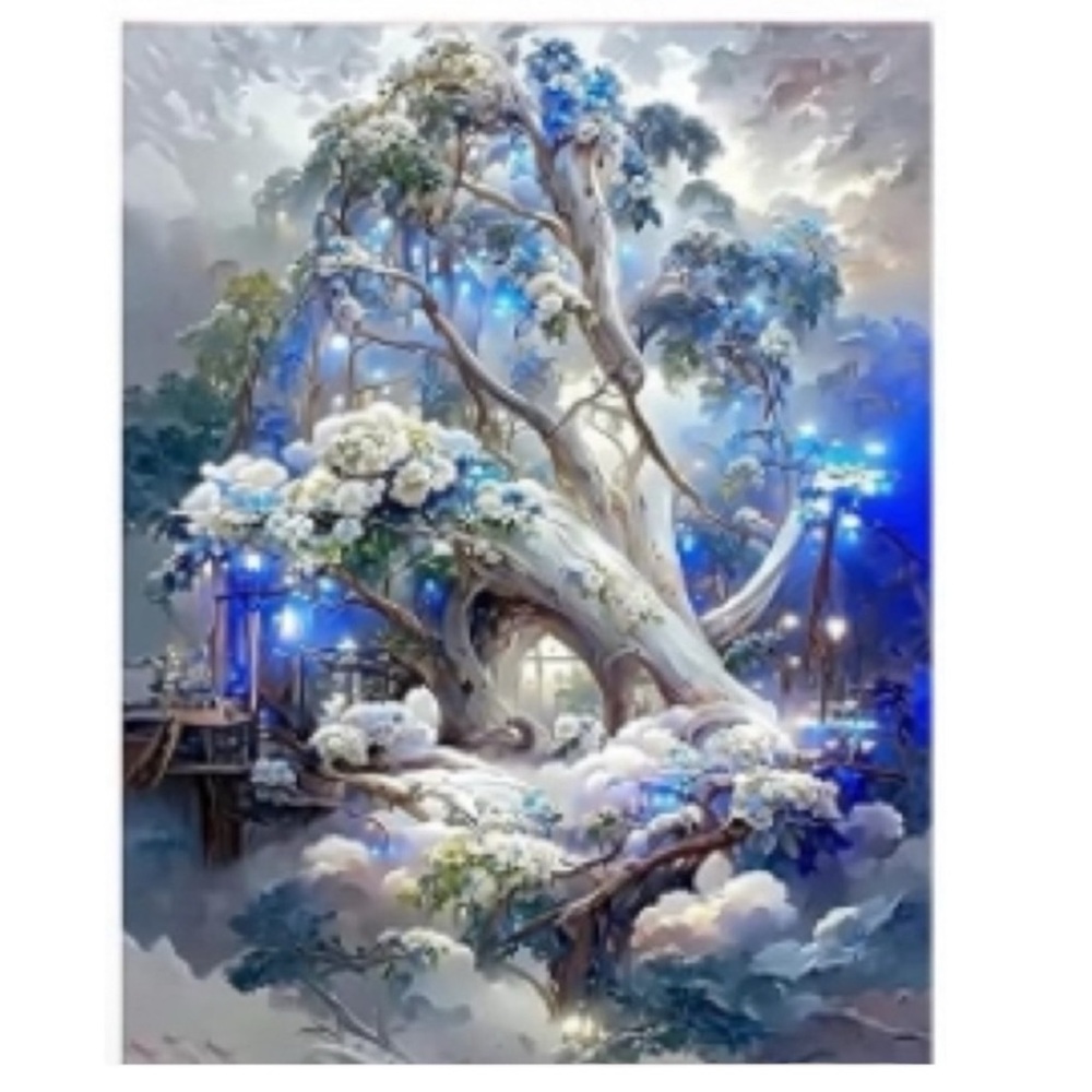 Fantasy Tree Diamond Painting Kit 30x40 DIY Full Drill
